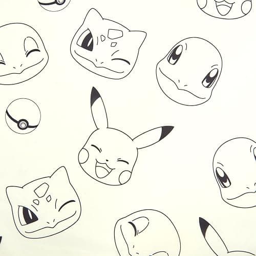 Northwest Pokemon Twin Sized Bed in a Bag Set, Pikachu Squirtle Eevee Charmander, Anime Bedding for Girls Boys, Battle Squad thumbnail 4