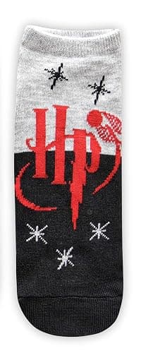 Harry Potter Women's Hedwig Marauders Map Platform 9 3/4 5 Pack Ankle Socks thumbnail 6