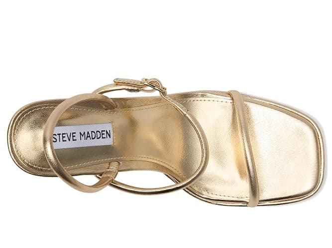 Steve Madden Women's Zenn Pump - 8 - Gold Leather thumbnail 2