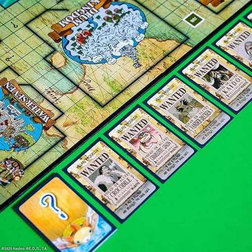 CLUE: One Piece Board Game, Find Hidden Pirate Treasure with Luffy and The Straw Hat Crew, Explore Iconic Locations Like Dressrosa, Drum Kingdom & Water Seven, Official Toei Animation Game, Ages 8+ thumbnail 7