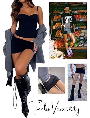 Black Mini Skirt thumbnail 5