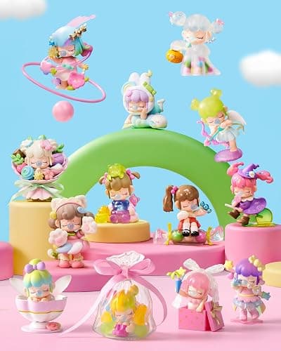 Rolife Nanci Action Figures - Sweet Time Surprise Blind Box Collectible Art Toy, Match with Super Creator Sets, Creative Christmas Birthday Gifts Adults thumbnail 6