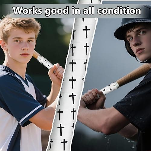 Eyourlife 2/4 Pack Baseball Bat Grip Bat Wraps for Baseball Lifestyle Softball Gifts Pro Feel Non-Slip Elite Batting Grip Tape for Bats Players thumbnail 5