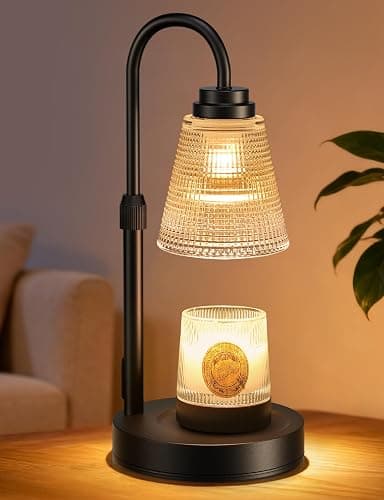 Candle Warmer Lamp with Timer Dimmable, Adjustable Height Wax Melts Warmer for Jar Candles, Housewarming, Birthday, for Women and Mom, Home Decor - Image 1