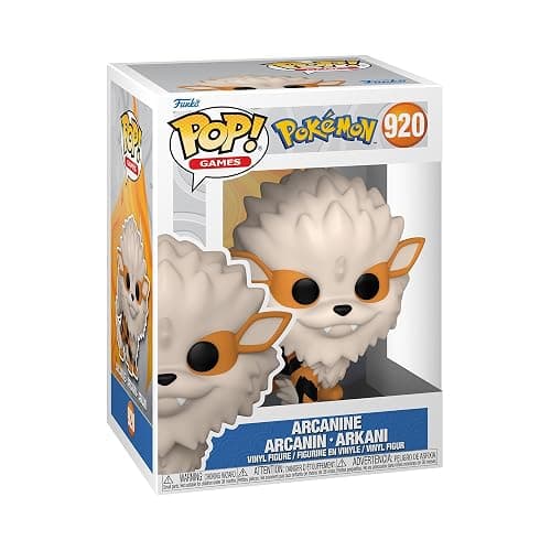Funko POP! Games: Pokemon - Arcanine - Collectable Vinyl Figure - Gift Idea - Official Merchandise - Toys for Kids & Adults - Video Games Fans - Model Figure for Collectors and Display - Image 1