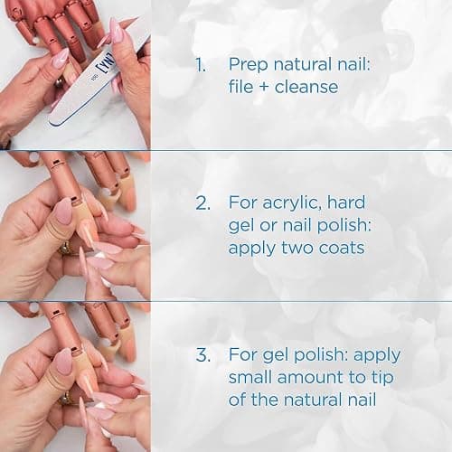 Young Nails Protein Bond - Non-Acidic Nail Primer, Enhanced Adhesion for Gel Polish & Acrylic, Nail Dehydrator, PH Bonder for Gel Nails, 0.5 oz thumbnail 5