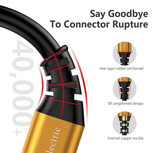 SMALLElectric 3 Pack MFi iPhone Charger 10ft Extra Long Lightning Cable | MFi Certified 10ft Extra Long Lightning Cable, Reinforced Cord for iPhone 14-6/SE, iPad, AirPods, Bed/Sofa thumbnail 2
