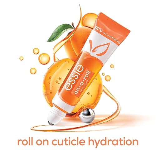 essie Nail Care, Apricot Cuticle Oil and Nail Treatment, 8-Free Vegan, On A Roll, 0.46 fl oz thumbnail 2