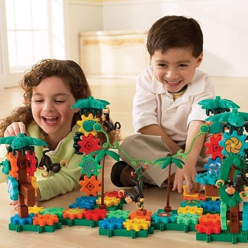 Learning Resources Gears Movin' Monkeys Building Play Set, STEM Activities, Fine Motor Skills, Toddler Explorer Kit, Science and Construction, Boys and Girls Gifts, Ages 5 and Up thumbnail 6