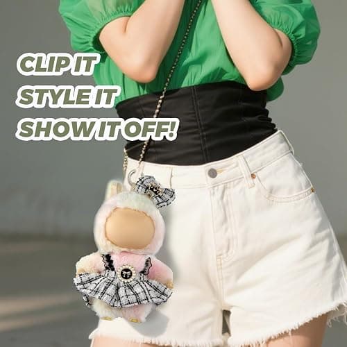 Clothes for LA BUBU 17cm Doll (NO Doll),Outfit for LABUBU,Clothes Set for LA BUBU Dress Up,Accessories for LA BUBU thumbnail 3