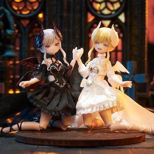 CALEMBOU MJD Blind Box, Light Nightmare Twin Series 8.6inch Ball Jointed Doll, Cute Dress Up Doll with Joints, Collection BJD Action Figure Toys for Girls Boys (Light Nightmare Twin 1pc) thumbnail 6