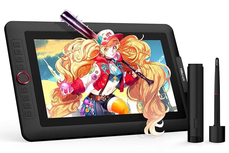XPPen Drawing Tablet with Screen Full-Laminated Graphics Drawing Monitor Artist13.3 Pro Graphics Tablet with Adjustable Stand and 8 Shortcut Keys (8192 Levels Pen Pressure, 123% sRGB) - Image 1