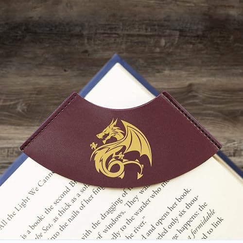 Ancient Deer DND Notebook/Journal, Unique 400 Page Book with 3D Dragons Leather Refillable 6-rings binder and Bookmark for dungeons and dragons D&D dice accessories Role Playing Games,Great DND Gifts thumbnail 8