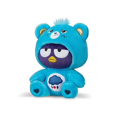 Care Bears - Badtz-Maru Dressed As Grumpy Bear 8" Fun-Size Plush, Blue - Soft, Huggable Bestie! – Good for Girls and Boys, Employees, Collectors, Ages 4+ thumbnail 4