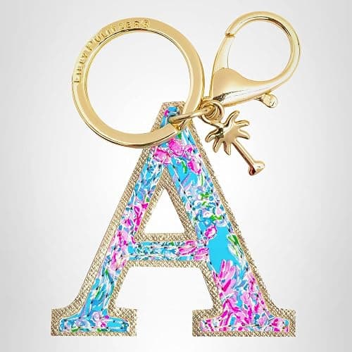 lily pulitzer letter keychain charm!! thumbnail 7