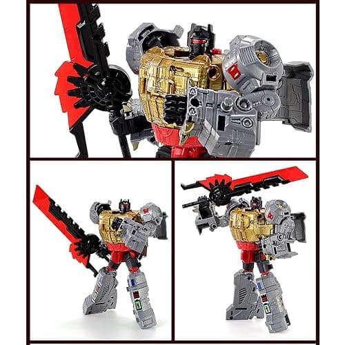 LQIPPOE Deformation Robot Toy Grimlock Dinobot/Dinosaurs Deformed Tyrannosaurus Rex Model KO Version Action Figure Robot thumbnail 5