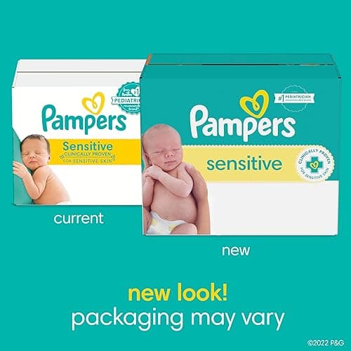 Pampers Baby Wipes Sensitive Perfume Free 12X Pop-Top Packs 1008 Count - 1008 Count (Pack of 12) thumbnail 11