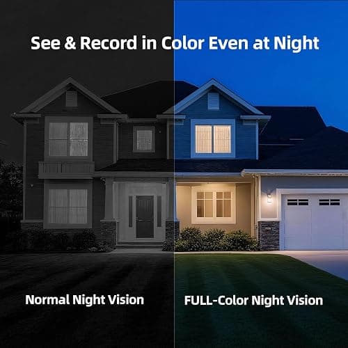 CINMOORE 2.5K Wireless Home Security Cameras 2-Pack, Outdoor WiFi Non-Subscription AI Person Detection, 4MP Color Night Vision, Full Duplex 2-Way Audio, IP66 Waterproof Battery Powered, U.S. AWS Cloud thumbnail 5