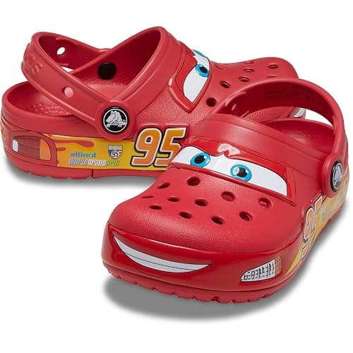 Crocs Unisex-Child Crocband Cars Lightning McQueen Clogs, Light Up Shoes thumbnail 10