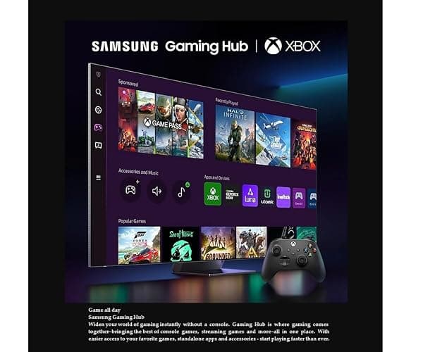Samsung 43 Inch Smart TV 2025 Class U8000 Series Crystal UHD 4K Smart Tizen TV with Bluetooth, Motion Xcelerator(Renewed) thumbnail 8