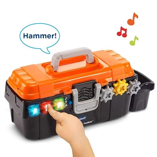 VTech Drill and Learn Toolbox , Orange thumbnail 5