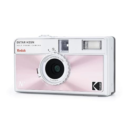 Kodak Ektar H35N Half Frame Film Camera, 35mm, Reusable, Focus-Free, Bulb Function, Star Filter, Coated Lens(Film & Battery not Included)(Glazed Pink) thumbnail 2