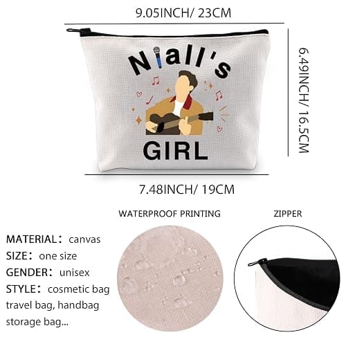 N-Iiall Makeup Bag for Music Lover - Album Inspired Fan Gift (Niaaall 2uk) thumbnail 2
