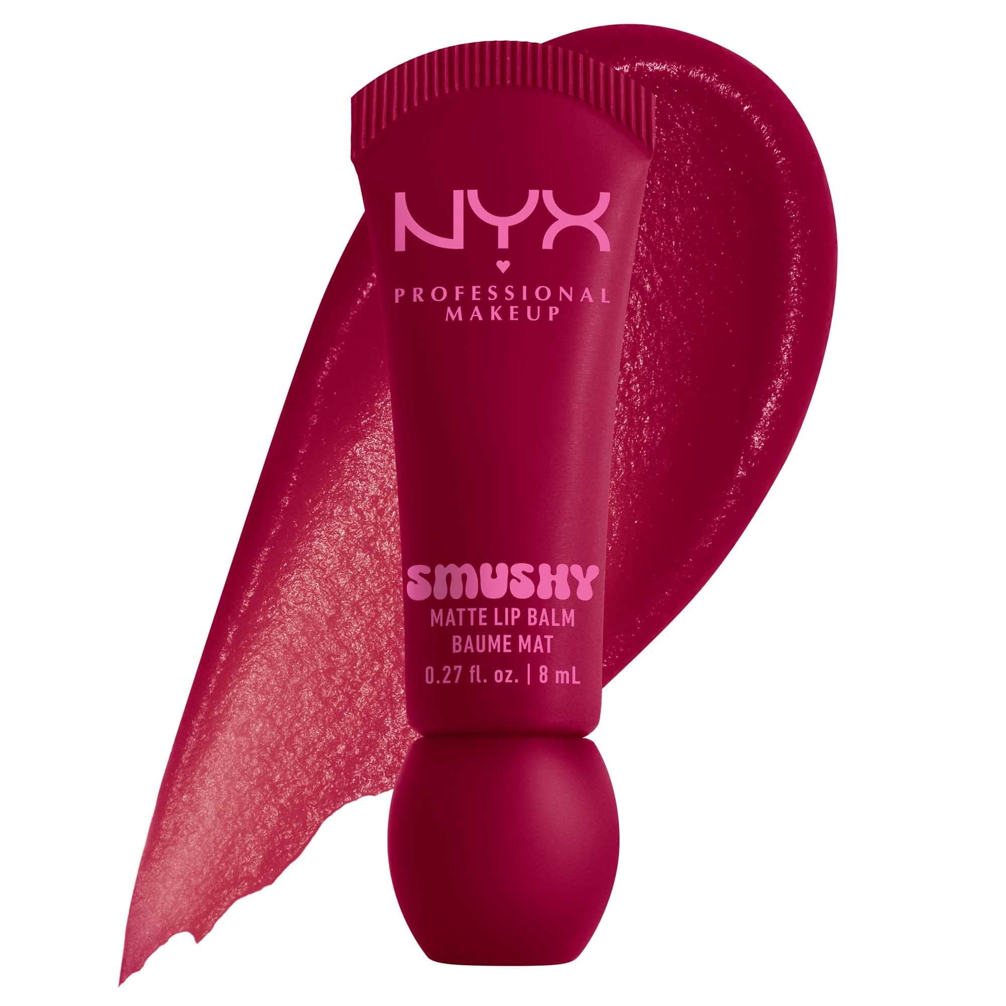 NYX Professional Makeup Smushy Matte Lip Balm, 8 ml, Squeeze n' Sizzle - Image 1