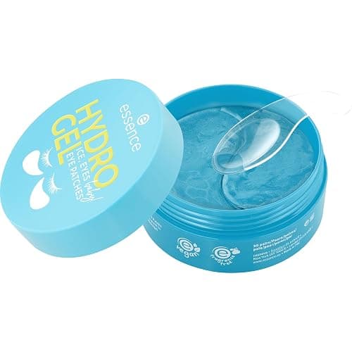 essence Hydro Gel Eye Patch Ice Eyes Baby! 30 paia, cura degli occhi, blu, idratante, rinfrescante, scintillante, vegano, senza olio, senza profumo, senza alcool, confezione da 1 (90 g) thumbnail 3