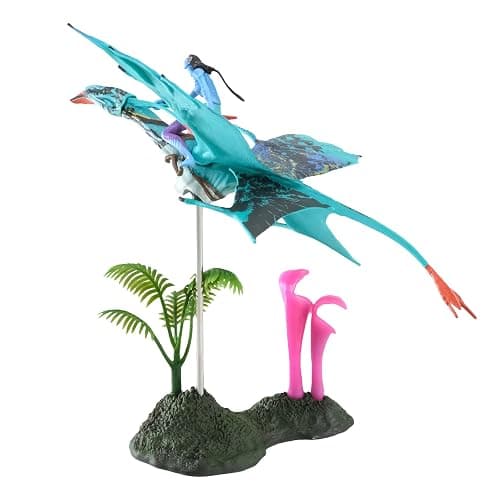 McFarlane - AVATAR - World of Pandora Lrg Dlx Set - A1 Neytiri & Banshee (Seze) thumbnail 4