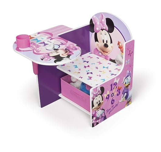 Delta Children Chair Desk With Storage Bin, Disney Minnie Mouse thumbnail 8