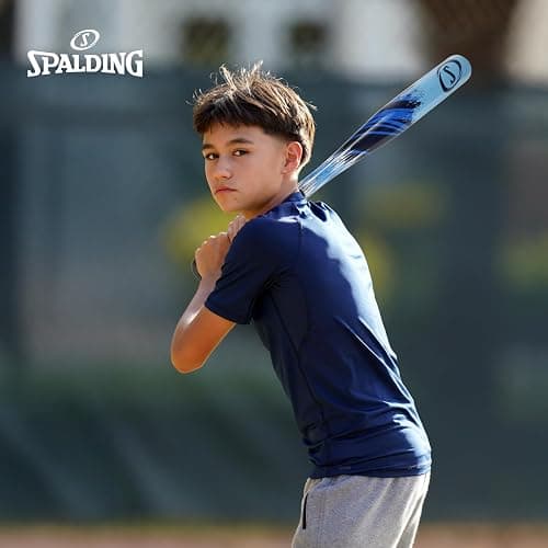 Spalding - Football Set, Junior Baseball Set & Ping Pong Set for 2 Players, Complete Starter Kit for Kids & Adults, Backyard or Field Play, Outdoor Team Sports Game thumbnail 3
