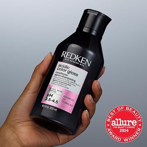Redken Acidic Color Gloss Conditioner - Color Protection & Vibrancy, Salon-Grade Hair Shine, For Color-Treated Hair thumbnail 6