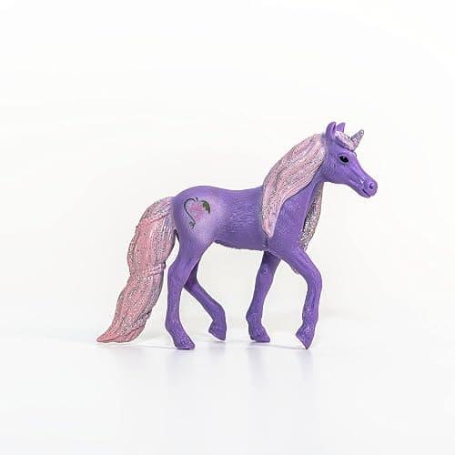 Schleich bayala, Unicorn Toys, Unicorn Gifts for Girls and Boys 5-12 Years Old, Grape Unicorn Foal thumbnail 3