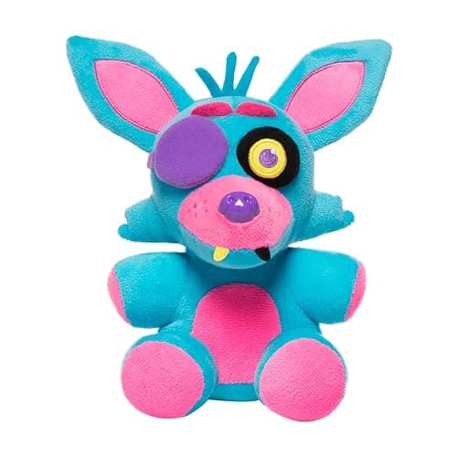 Five Nights At Freddy's 6 Inch Plush | Foxy Blacklight (Blue) - Image 1
