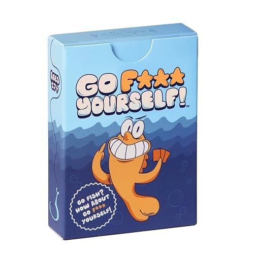 Go F Yourself! – The Grown Up Go Fish Card Game You've Always Wanted | Hilarious Party Game for Grown Ups, 2+ Players | 52 Cards, 13 Unique Pairs Edition - Image 1
