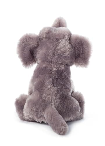 The Petting Zoo Elephant Stuffed Animal Plushie, Gifts for Kids, Wild Onez Babiez Wildlife Animals, Elephant Plush Toy 6 Inches thumbnail 6