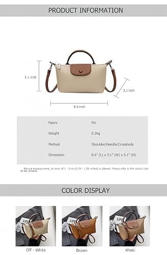 VesaNa Fashion Crossbody Bags for Women - quilted crossbody bags for women,mini Autumn New Shoulder Bags Handbags Purses thumbnail 4