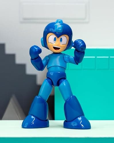 Jada Toys Mega Man Wave 3 Action Figure with Neo Metal Figure 1:12 Deluxe Scale 6" Tall, Fully Articulated, Collector Packaging thumbnail 5