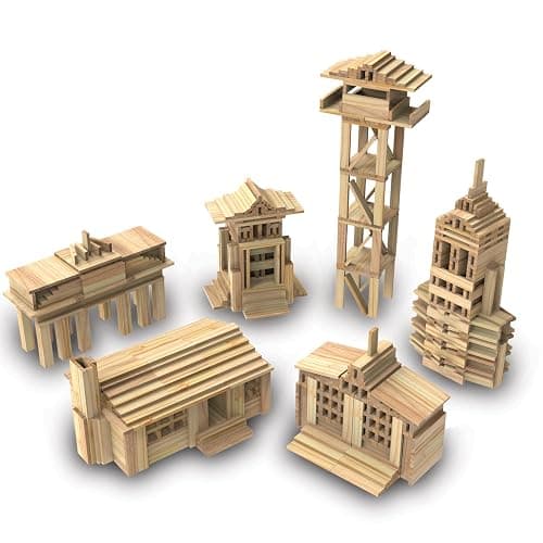 MindWare KEVA Models Monuments - 154 Wooden Building Planks & Step-by-Step Instructions to Build Iconic World Landmarks thumbnail 7
