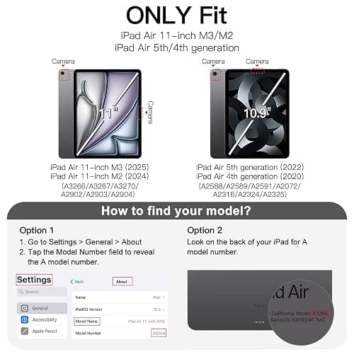 JETech Rotating Case for iPad Air 11-Inch M3/M2 (2025/2024), iPad Air 5/4 (2022/2020 5th/4th Generation), 360 Degree Rotation Protective Stand Cover Clear Back, Auto Wake/Sleep (Mint Blue) thumbnail 2