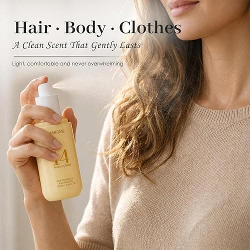 Hair Perfume for Women, Vanilla Cream Alcohol-Free Hair & Body Mist, 100ml | Soft & Lightweight Long-Lasting Fragrance for Hair, Body, Clothes & Pillows, Everyday Refreshing, Gift for Women & Moms thumbnail 6