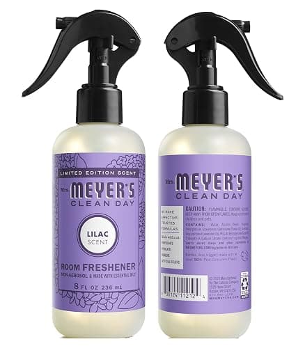 MRS. MEYER'S CLEAN DAY Room and Air Freshener Spray, Non-Aerosol Spray Bottle Infused with Essential Oils, Lilac, 8 fl. oz thumbnail 5