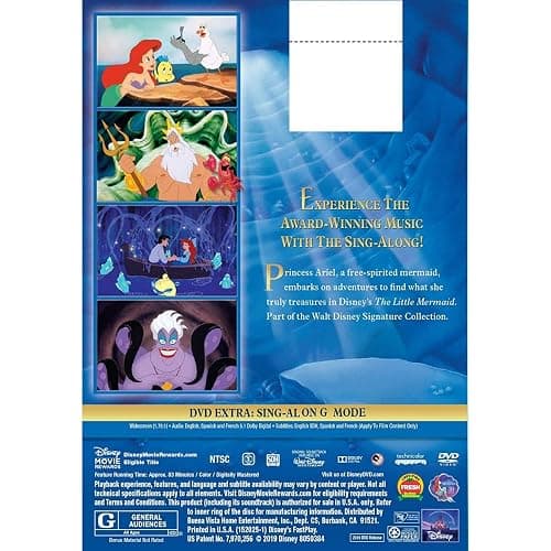 The Little Mermaid [DVD] thumbnail 2