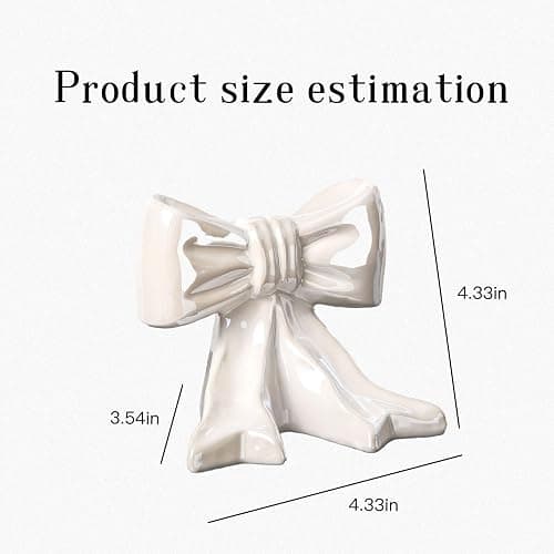 Butterfly Book Ends Set of 2 - White Ceramic Decorative Bookends for Shelves, Cute Butterfly Design, Non-Slip Base, Perfect for Home Library, Office & Kids Room, Decorative & Functional Book Holders thumbnail 2