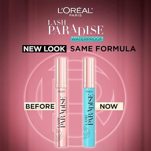 L'Oreal Paris Voluminous Lash Paradise Mascara, Lengthening & Volumizing, Waterproof Mascara Up to 24 Hours, Flower Oil Infused, Blackest Black, 0.28 fl. oz thumbnail 2