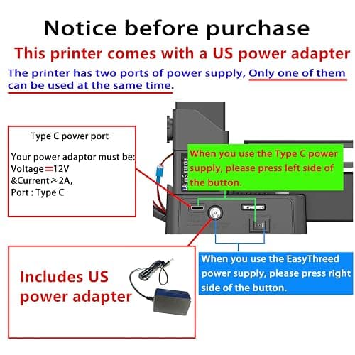 Portable 3D Printer - Compact FDM 3D Printer with Removable Build Plate, PLA & TPU Filament Compatibility, 0.4mm Nozzle, 100x100x100mm Build Volume, Easy-to-Use Design for Beginners thumbnail 5