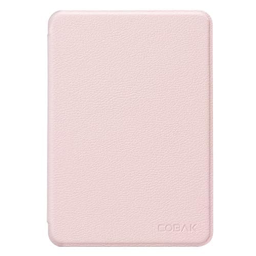 CoBak Case for Kindle Paperwhite 12th Gen 2024 (7") & Colorsoft Signature Edition - All New PU Leather Cover with Auto Sleep Wake Feature for Paperwhite Signature 2024 Released, Flesh Pink thumbnail 5