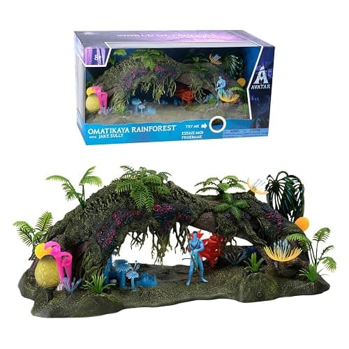 McFarlane - Avatar - World of Pandora DLX Set - Omatikaya Rainforest with Jake Sully - Image 1