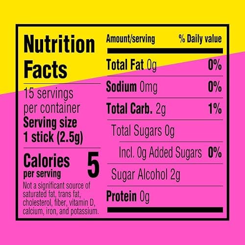 EXTRA Pink Lemonade Gum - Sugar Free Chewing Gum Bulk, 10 Packs per Inner, Total 150 Sticks thumbnail 2